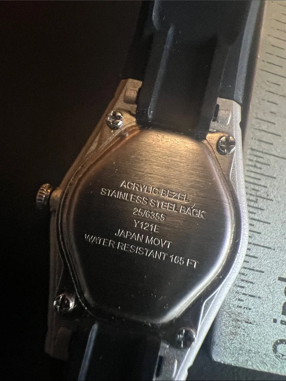 Armitron watch water resistant in case